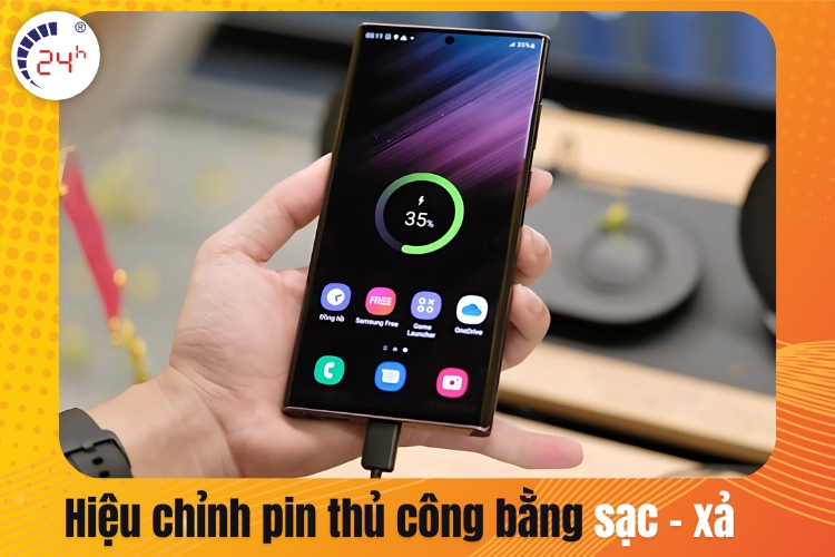 Hiệu chỉnh pin thủ công bằng sạc - xả
