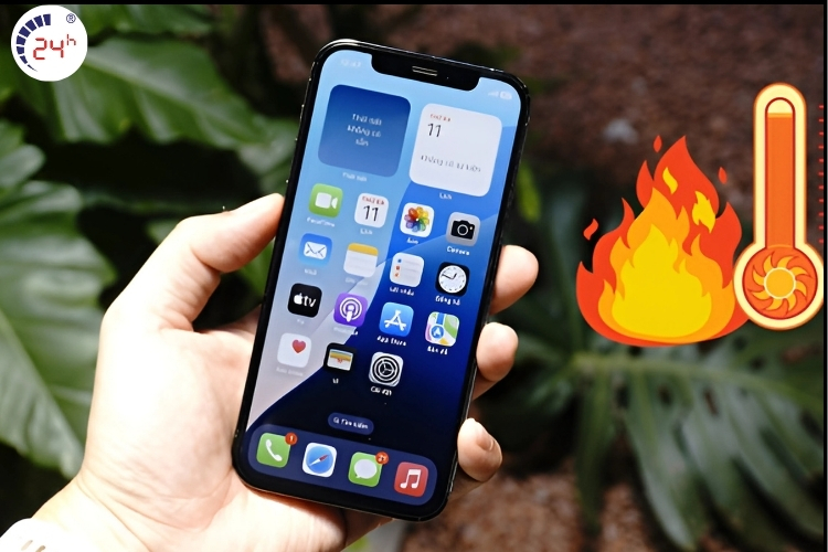 Để iPhone nghỉ ngơi hạ nhiệt