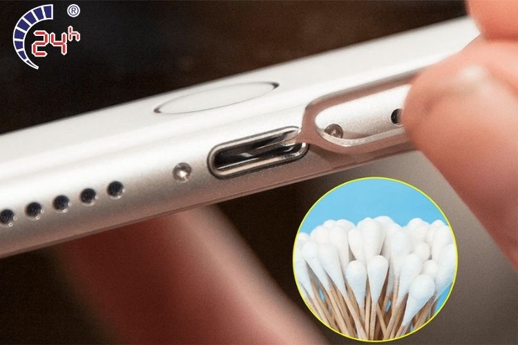 màn hình điện thoại iphone bị chấm đen