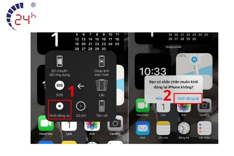 sửa màn hình iphone bị chấm đen