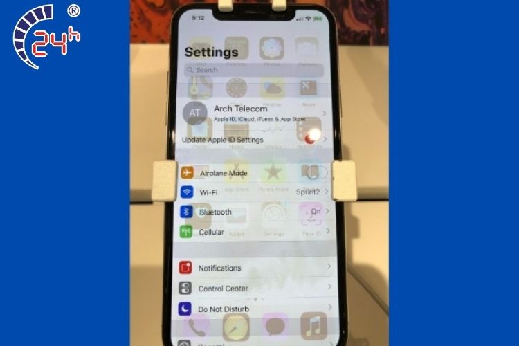 dấu hiệu màn hình iphone bị lưu ảnh