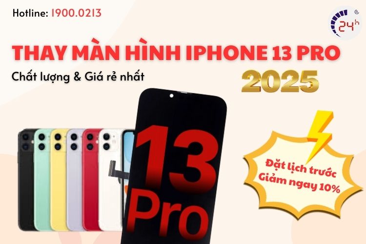 Thay màn hình iPhone 13 Pro
