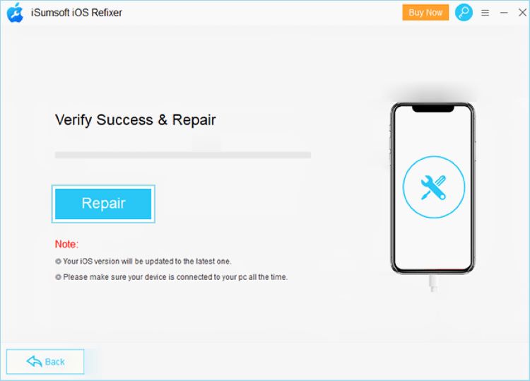 Dùng phần mềm iSumsoft iOS Refixer