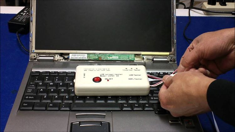 Hỏng mạch cao áp trong laptop
