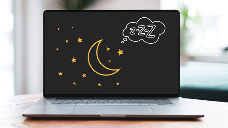 để máy ở chế độ standby
