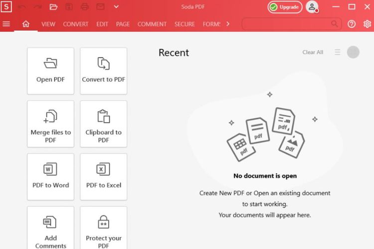 Phần mềm đọc PDF Soda PDF
