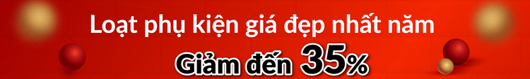 Phụ kiện giảm sốc đến 50%