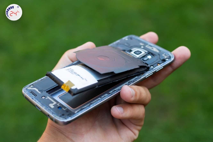 Cách khắc phục phồng pin Samsung