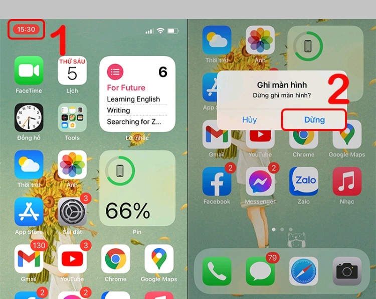 Công đoạn quay màn hình iPhone 12 Pro Max