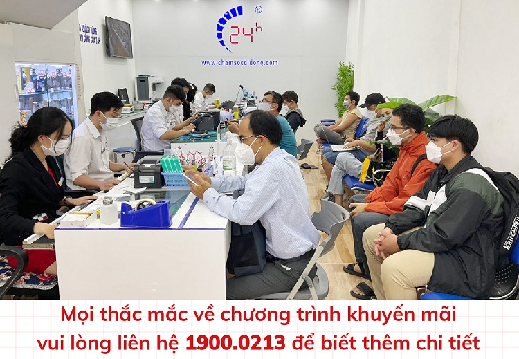 Khách có thể nắm chi tiết chương trình khi liên hệ qua hotline 1900.0213