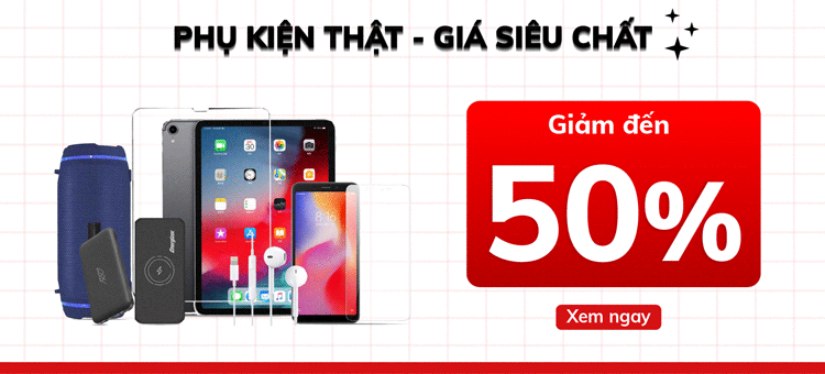 Trong chương trình Quy Đổi Điểm Thi - Sửa Chữa Miễn Phí, trung tâm sẽ giảm đến 50% khi khách hàng mua phụ kiện tại đây