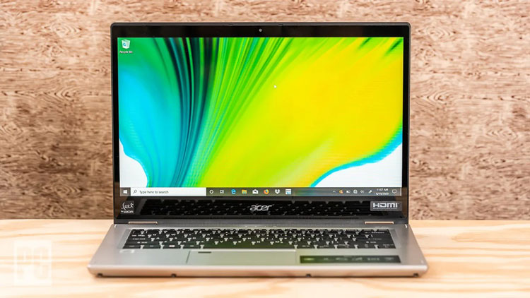 sua laptop Acer Spin
