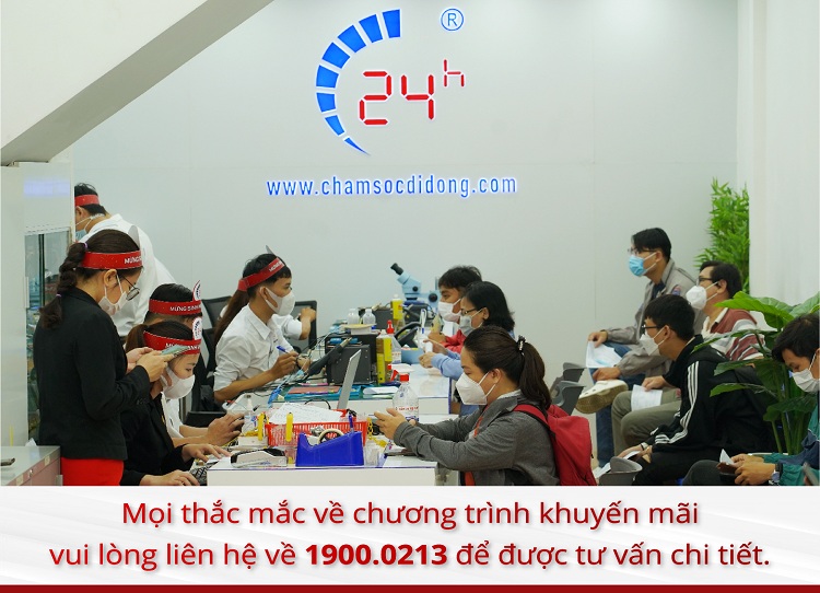 Khách có thể liên hệ qua 1900.0213 để nắm rõ thông tin chương trình