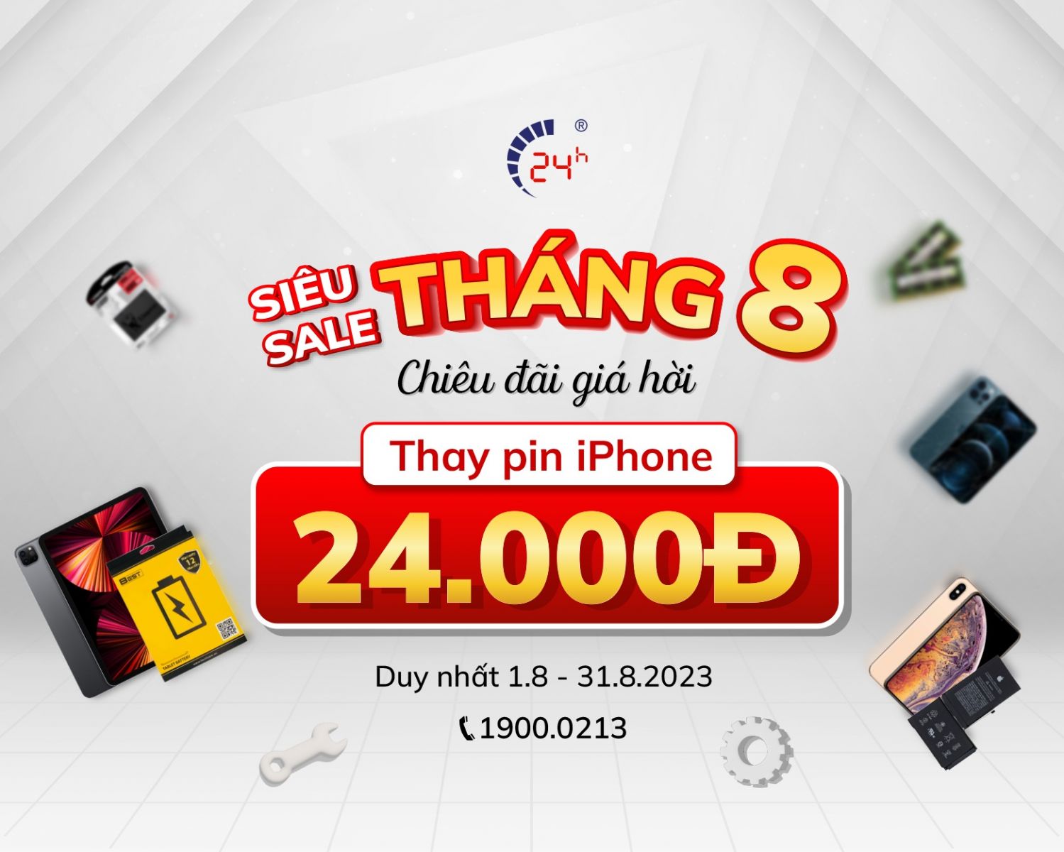 Siêu Sale Tháng 8 - Chiêu Đãi Giá Hời - chương trình mang đến trải nghiệm thú vị cho mọi khách hàng