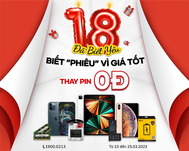 Sinh nhật của 24h đã tới với bao ưu đãi vô cùng hấp dẫn