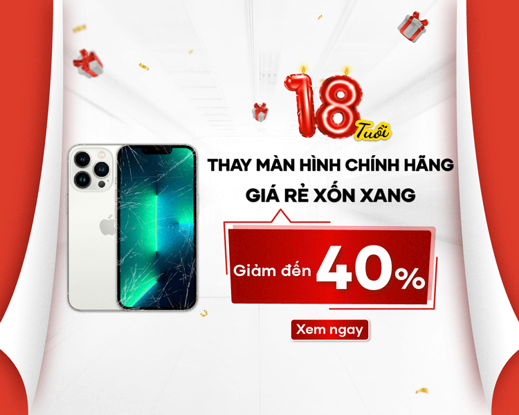 Giảm giá đậm cho các khách hàng thay màn hình iPhone tại trung tâm