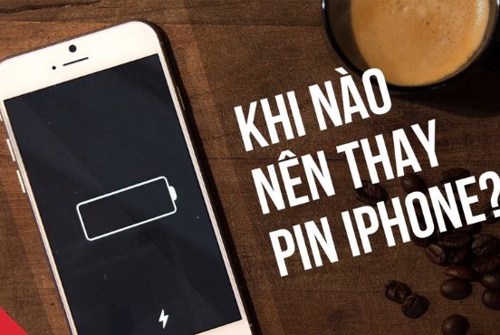 Khi nào nên thay pin cho iPhone?