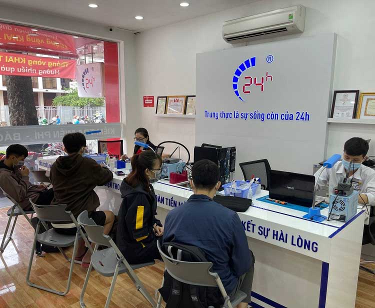 Bệnh viện điện thoại laptop 24h - địa chỉ sửa chữa điện thoại Samsung giá tốt ở TPHCM