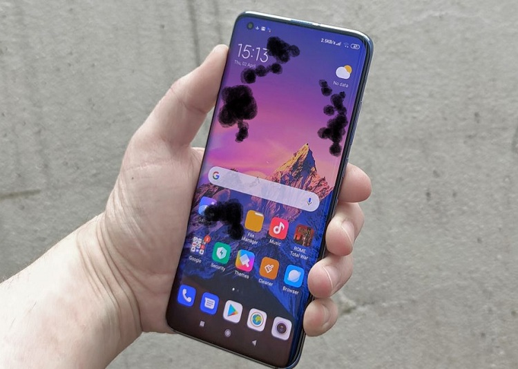 Màn hình Xiaomi có thể bị nổi đốm