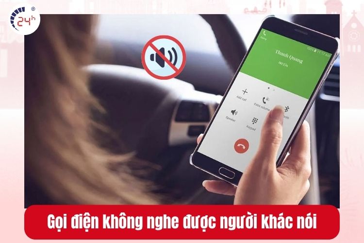 Lỗi âm thanh làm điện thoại gọi điện không nghe được người khác