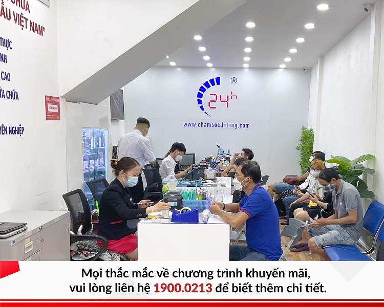 Trung tâm sẽ trao đổi thông tin chi tiết hơn khi khách liên hệ qua 1900.0213