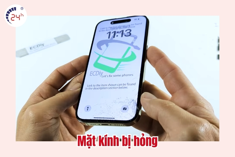 Mặt kính bị hỏng
