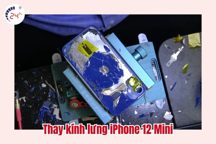 Thay kính lưng iPhone 12 Mini