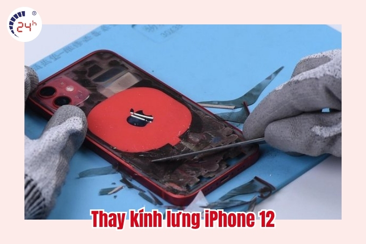 Thay kính lưng iPhone 12