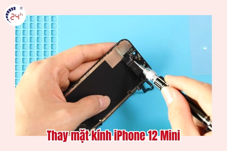 Thay mặt kính iPhone 12 Mini