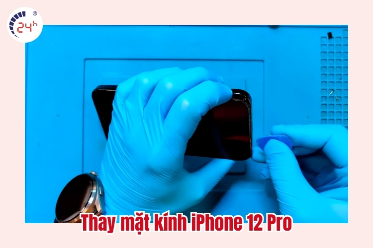 Thay mặt kính iPhone 12 Pro