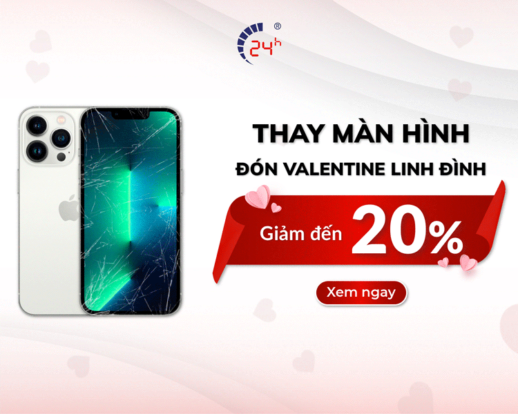 Trung tâm sẽ giảm đến 20% khi khách lựa chọn dịch vụ thay màn hình iPhone 12/13 Series