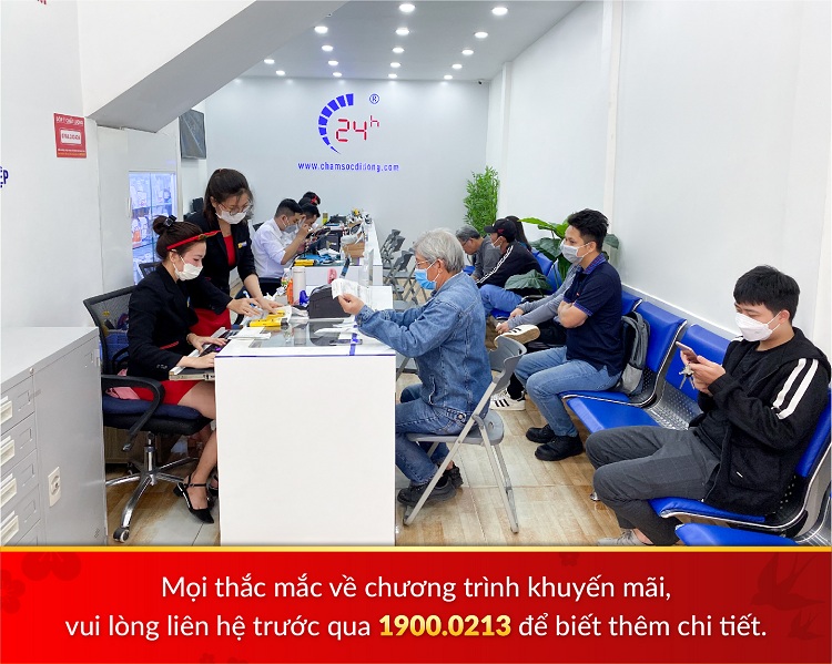 Khách hàng có thể nắm rõ thông tin chương trình hơn khi liên hệ trước qua 1900.0213