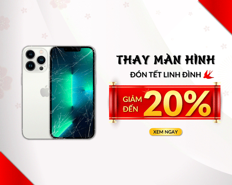 Khách được giảm đến 20% khi thay màn hình iPhone 12/13 Series