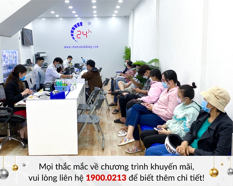 Khách hàng có thể liên hệ trước với trung tâm qua 1900.0213