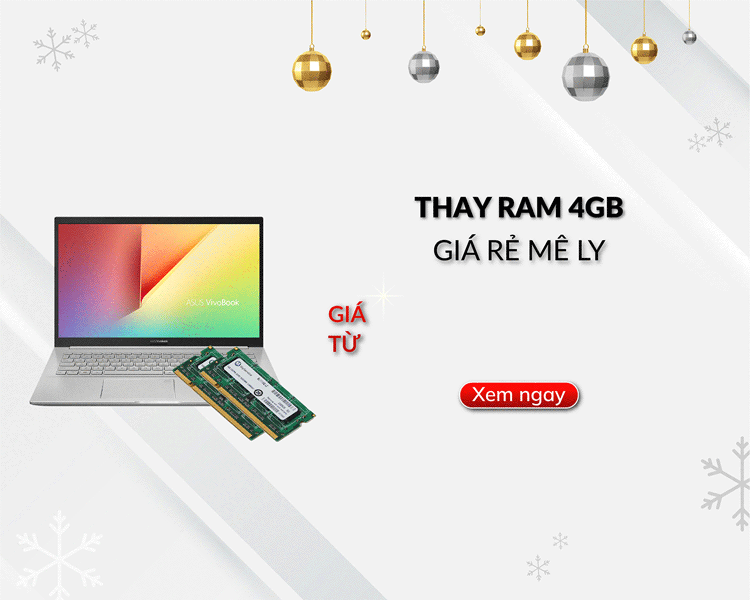 Khách hàng có thể lựa chọn dịch vụ thay RAM laptop tại trung tâm