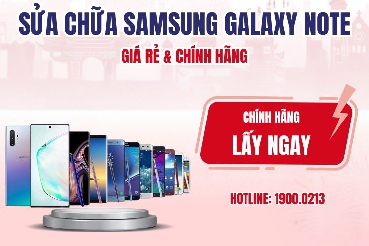 Sửa chữa Samsung Galaxy Note tại chamsocdidong.com