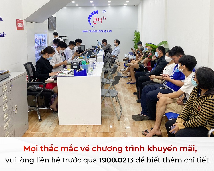 Khách có thể liên hệ trước qua 1900.0213 để biết thông tin chi tiết