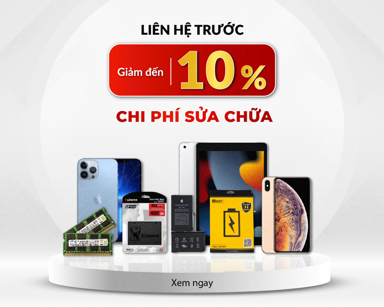 Khách hàng sẽ được giảm đến 10% nếu đặt lịch sửa chữa trước với trung tâm