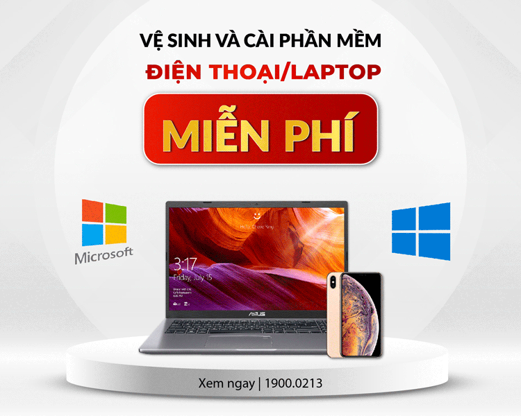 Trung tâm có hỗ trợ vệ sinh hoặc cài phần mềm điện thoại/laptop miễn phí