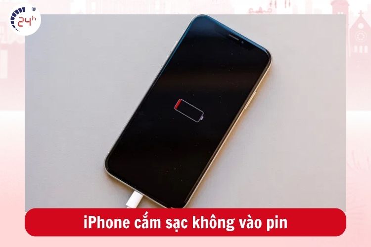 iPhone gặp tình trạng cắm sạc không vào pin