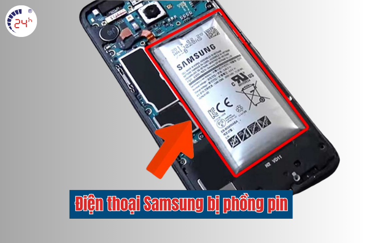 phồng pin Samsung