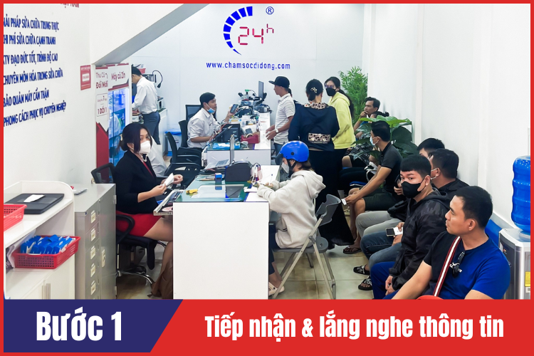 sửa samsung bước 1