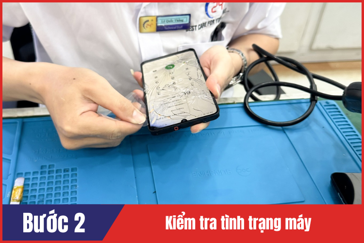 sửa samsung bước 2