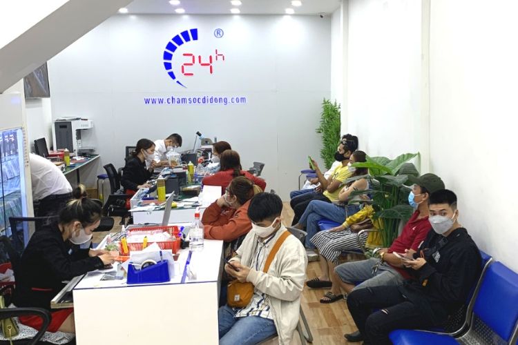 Quy trình sửa không Face ID iPhone XS Max tại Bệnh Viện Điện Thoại Laptop 24h