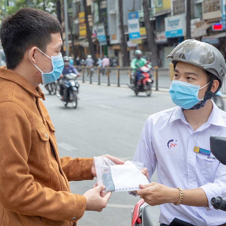 giao nhận tại nhà