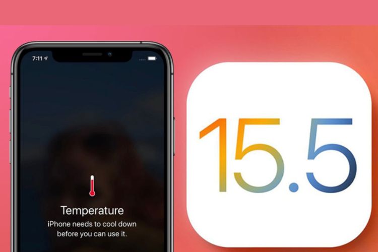 iPhone bị nóng do phiên bản IOS