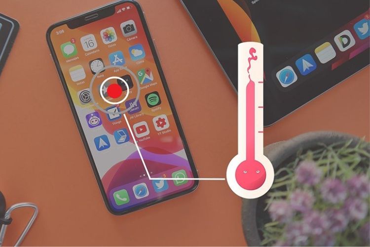 Nguyên nhân iPhone bị nóng
