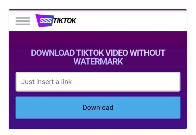 Hướng dẫn tải video TikTok từ SSSTikTok