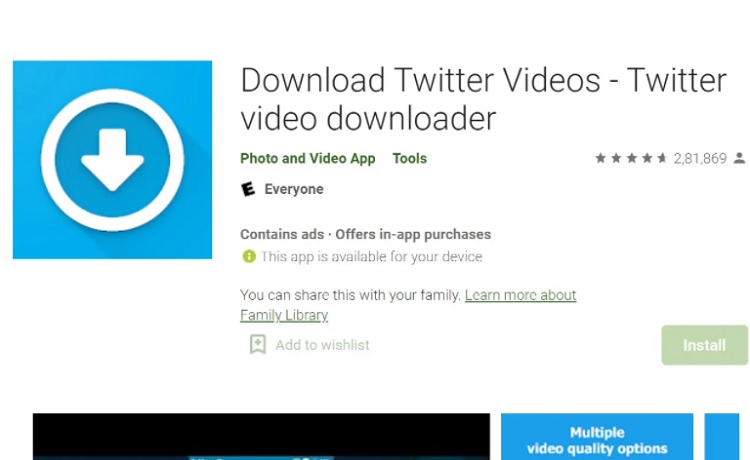 Không khó để bạn tải video trên Twitter về điện thoại Android