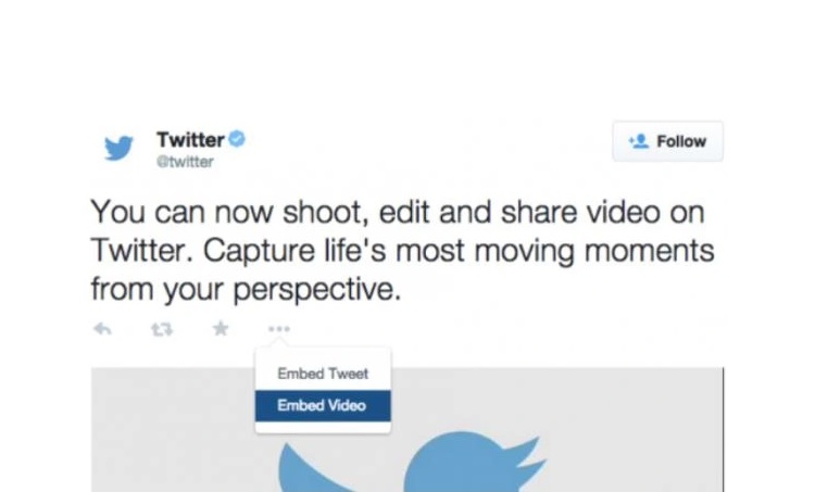Ngoài việc tải video về thiết bị của mình, bạn cũng có thể nhúng video từ Twitter
